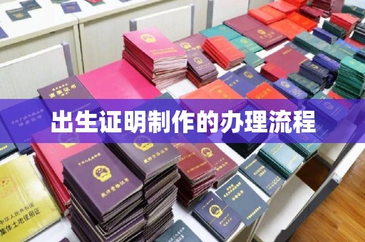 通河出生证明制作的办理流程