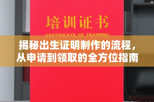 通河揭秘出生证明制作的流程，从申请到领取的全方位指南
