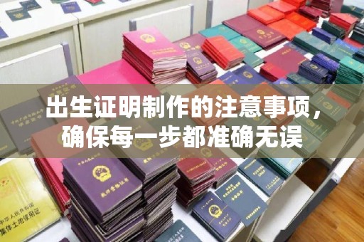 通河出生证明制作的注意事项，确保每一步都准确无误
