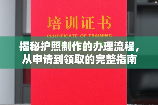 通河揭秘护照制作的办理流程，从申请到领取的完整指南