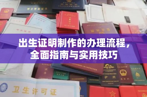 通河出生证明制作的办理流程，全面指南与实用技巧