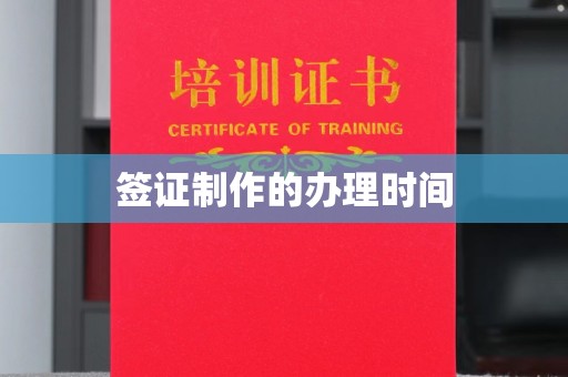 通河签证制作的办理时间